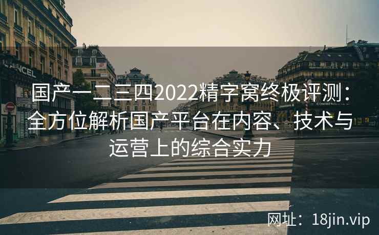国产一二三四2022精字窝终极评测：全方位解析国产平台在内容、技术与运营上的综合实力